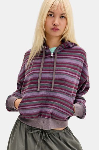 Sweat à capuche à rayures Easy en taille: XS - BDG - Modalova