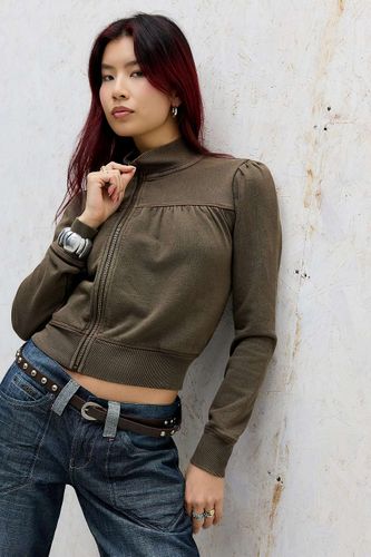 Veste de survêtement asymétrique UO Lotta par en taille: Small - Urban Outfitters - Modalova