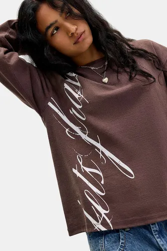 T-shirt graphique à manches longues iets frans. Italic Script en taille: Small - iets frans... - Modalova