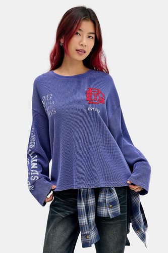 T-shirt gaufré à appliqué estampé en taille: XS - BDG - Modalova