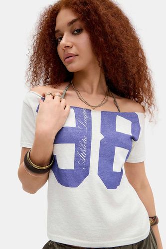 T-shirt graphique 98 à épaules dénudées en taille: XL - BDG - Modalova