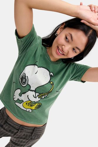 T-shirt graphique décontracté UO Saxophone Snoopy par en taille: Medium/Large - Urban Outfitters - Modalova
