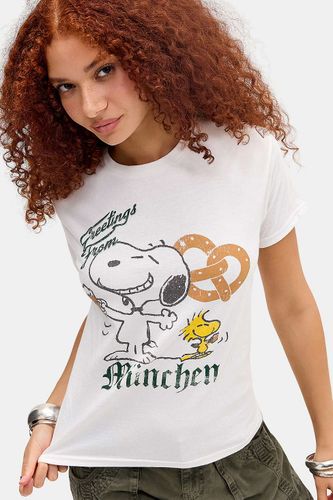 T-shirt graphique décontracté UO Snoopy Oktoberfest par en taille: Medium/Large - Urban Outfitters - Modalova