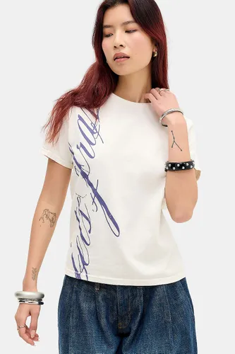 Quelque chose de français.. T-shirt graphique décontracté Script par iets frans. en taille: XL - iets frans... - Modalova