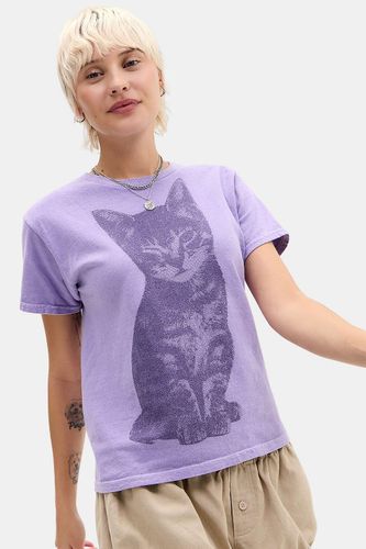 T-shirt décontracté UO chat pixel qui fait un clin d'ail par en taille: Medium/Large - Urban Outfitters - Modalova