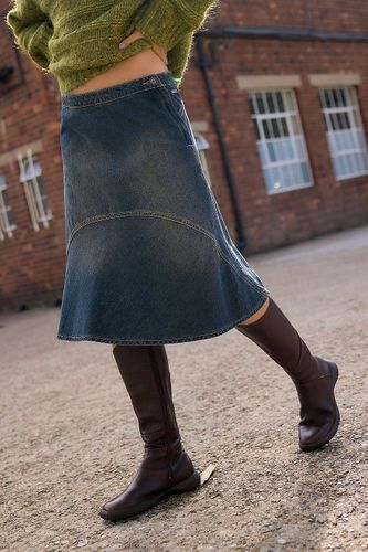 Jupe midi en denim Rowan taille: 2XS - BDG - Modalova