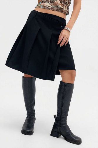Jupe midi kilt asymétrique portefeuille UO Mali par en taille: 2XS - Urban Outfitters - Modalova