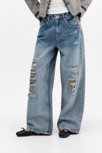 Jeans amples Jaya bleu à matières mixtes taille: 24 l 32L - BDG - Modalova