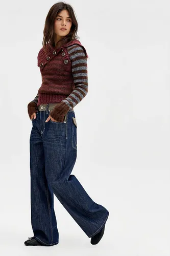 Jeans à jambe large Jaya en matières mixtes taille: 24 l 32L - BDG - Modalova