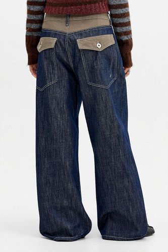 Jeans à jambe large Jaya en matières mixtes taille: 24 l 32L - BDG - Modalova