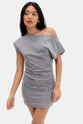 Mini-robe asymétrique froncée Becky en taille: XS - Silence + Noise - Modalova