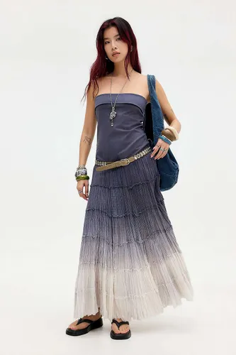 Robe longue bandeau ombré UO par en taille: Small - Urban Outfitters - Modalova