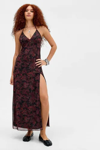 Robe longue dos nu en maille Rowan UO par en taille: 2XS - Urban Outfitters - Modalova