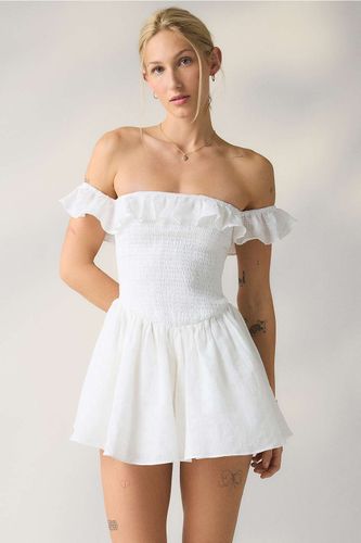 Combinaison courte smockée Easy Rider en taille: Small - Kimchi Blue - Modalova