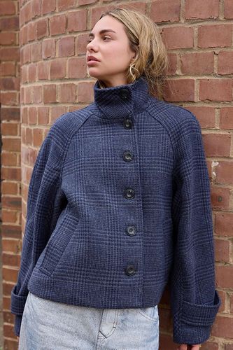 Veste à col cheminée à carreaux Fiona en taille: XS - BDG - Modalova