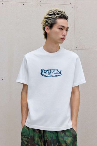T-shirt graphique graffiti écru iets frans. en taille: XS - iets frans... - Modalova