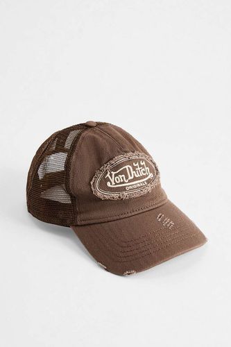 Casquette de camionneur à chevrons marron exclusive UO en taille: TAILLE UNIQUE - Von Dutch - Modalova