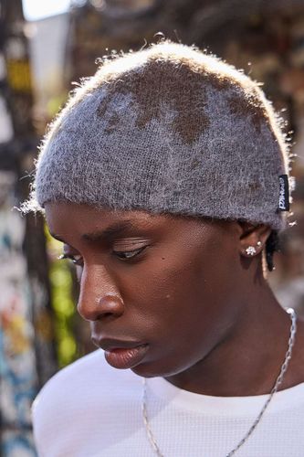 Bonnet gris en mohair à motif éclaboussures en taille: TAILLE UNIQUE - Gramicci - Modalova