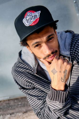 Casquette snapback Heyward noire en taille: TAILLE UNIQUE - Brixton - Modalova
