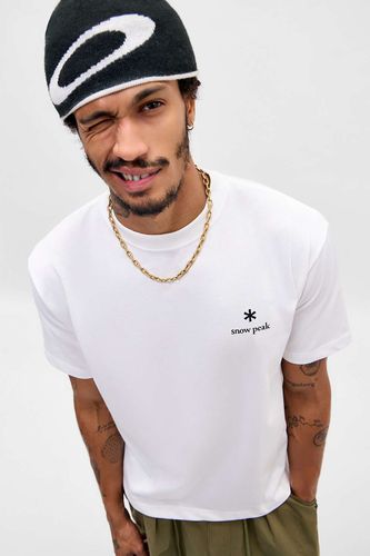 T-shirt décontracté avec logo en taille: Small - Snow Peak - Modalova