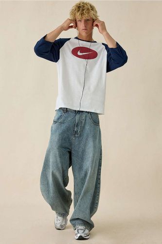T-shirt graphique Nike Club à manches raglan 3/4 par en taille: Large - No Problemo - Modalova