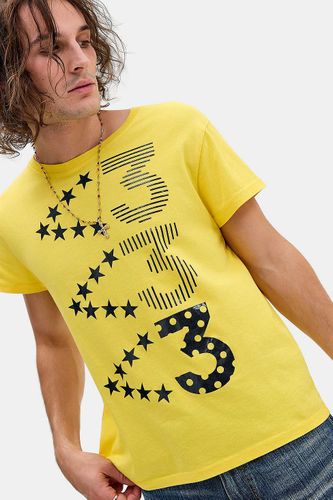 T-shirt imprimé caur jaune en taille: Small - Jaded London - Modalova