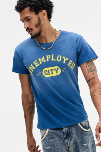 T-shirt graphique universitaire réversible en taille: Small - Jaded London - Modalova