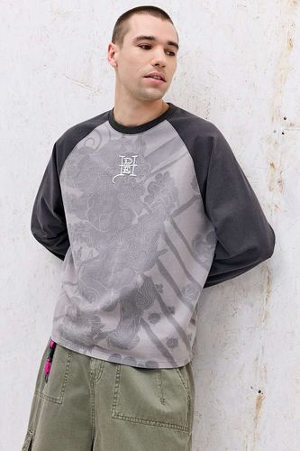 T-shirt graphique raglan gothique noir exclusif UO en taille: XS - Ed Hardy - Modalova