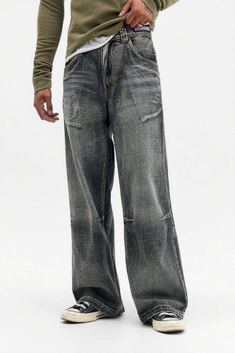 Jean Colossus gris multi écussons en taille: 26 - Jaded London - Modalova