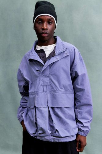 Anorak en nylon bleu clair à double déchirure en taille: Medium - Snow Peak - Modalova