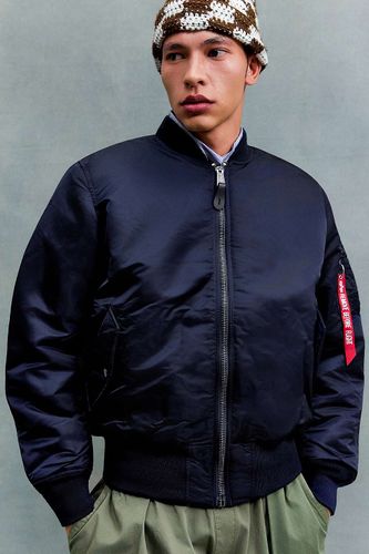 Blouson bombardier héritage MA-1 bleu en taille: Large - Alpha Industries - Modalova