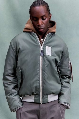 Veste Bombardier MA-1 USAF Vert Vintage en taille: Small - Alpha Industries - Modalova