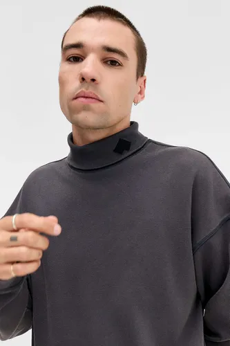 T-shirt noir à col roulé et manches longues iets frans. en taille: XS - iets frans... - Modalova