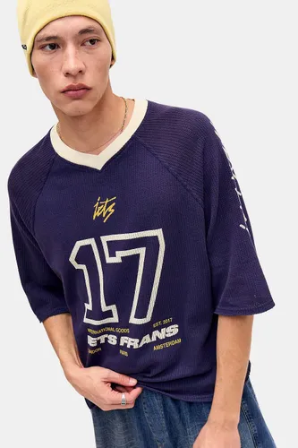 T-shirt en jersey à manches 3/4 violet iets frans. en taille: XS - iets frans... - Modalova