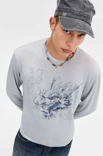 T-shirt graphique à manches longues Dragon en taille: Large - Archivis - Modalova