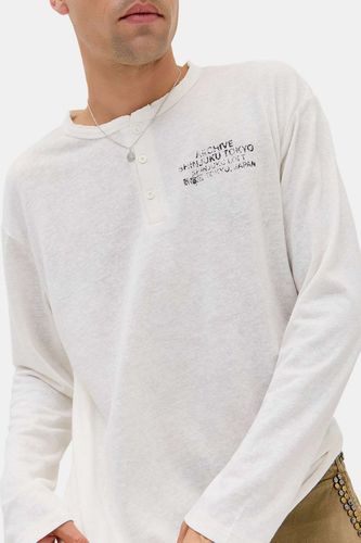T-shirt Henley à manches longues en taille: 2XS - Archivis - Modalova