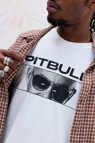 T-shirt graphique UO Pitbull blanc par en taille: Large - Urban Outfitters - Modalova