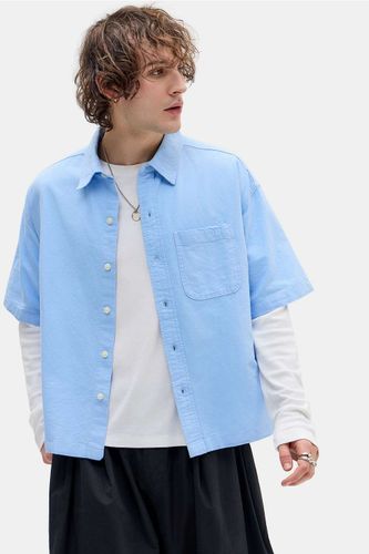 Chemise à manches courtes Arlo Solid Sky en taille: 2XS - BDG - Modalova