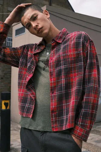 Chemise superposée à manches longues Arlo à carreaux écossais en taille: XS - Archivis - Modalova