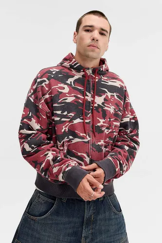 Iets frans. Sweat à capuche zippé doublé gaufré en taille: XS - iets frans... - Modalova