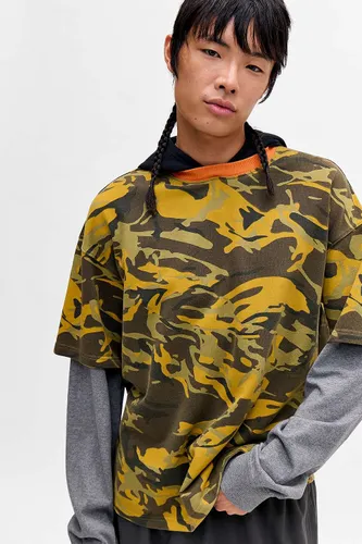 T-shirt à capuche double couche imprimé camouflage iets frans. en taille: 2XS - iets frans... - Modalova