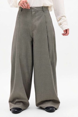 Pantalon cocon plissé Noa noir délavé en Faded Black taille: 2XS - Archivis - Modalova