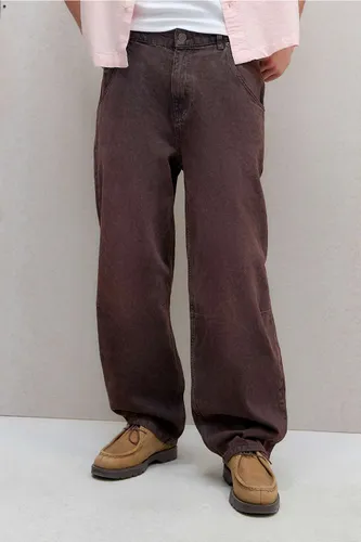 UO Jeans baggy bordeaux en taille: 28 l 30 L - BDG - Modalova
