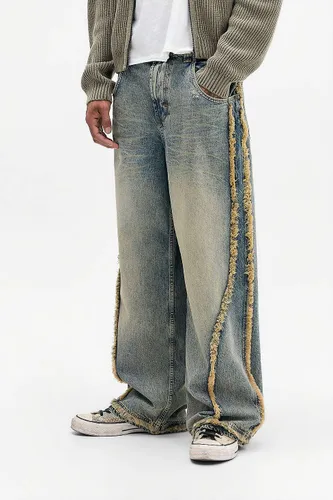 Jeans baggy décontractés Neo Skate vieilli clair taille: 28 l 30 L - BDG - Modalova