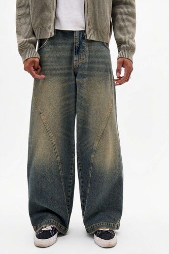 Jean Neo Twist teinté vert taille: 28 l 30 L - BDG - Modalova