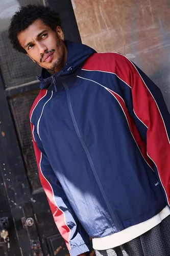 Veste de survêtement Sidewinder bleu marine et rouge iets frans. en taille: 2XS - iets frans... - Modalova