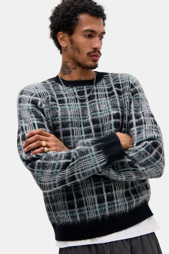Pull en maille à carreaux noirs iets frans.. par iets frans. en Black taille: XS - iets frans... - Modalova