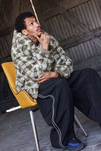 Iets frans. Veste en sherpa à capuche et blanche taille: 2XS - iets frans... - Modalova