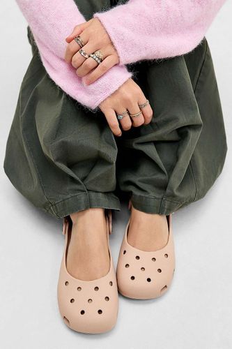 Sabots de ballet rose blush en taille: UK 4 - Crocs - Modalova