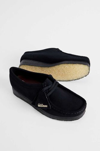 Chaussures Wallabee en daim noir en taille: UK 4 - Clarks Originals - Modalova